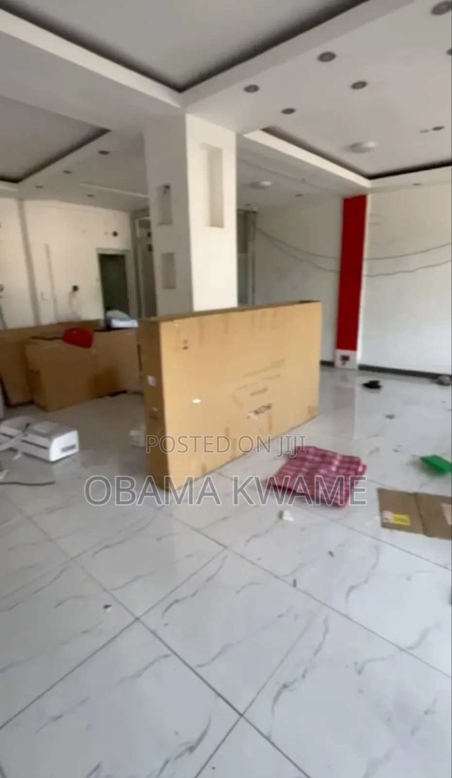 Roadside Double Shop for Rent at East Legon
