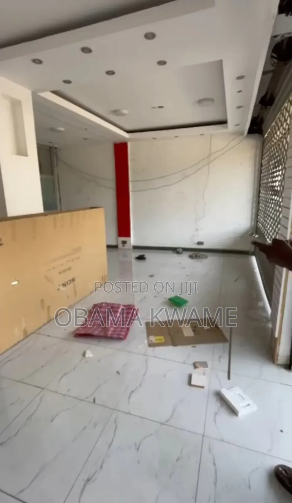 Roadside Double Shop for Rent at East Legon