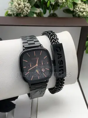 Stainless Casio Analog Sets