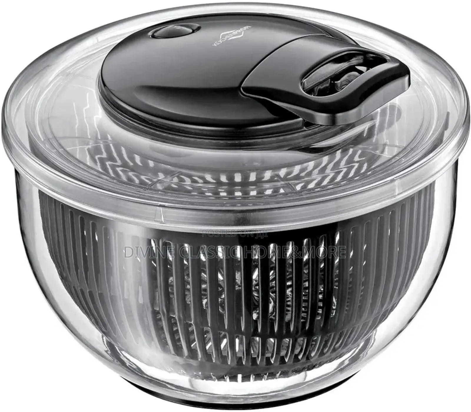 Kuchenprofi Stainless Steel Bowl Salad Spinner
