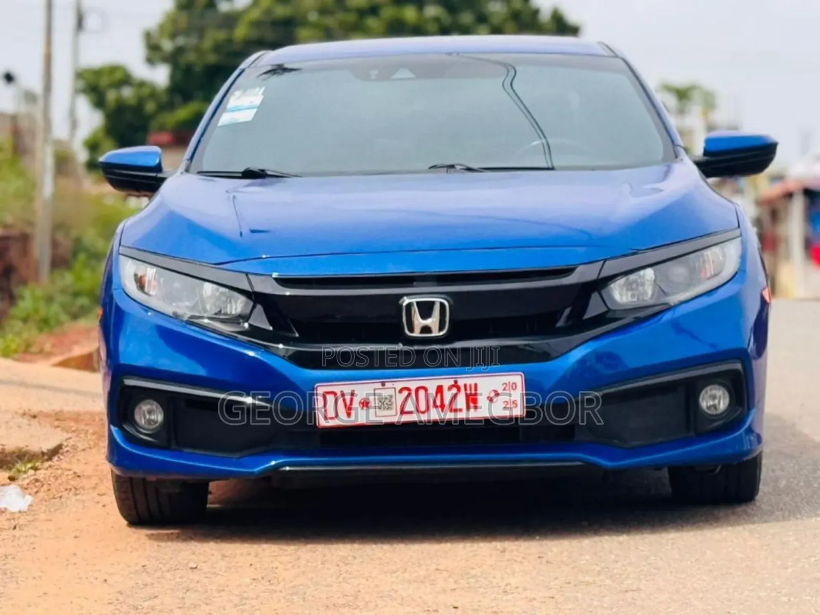 Honda Civic Sport Sedan 2020 Blue