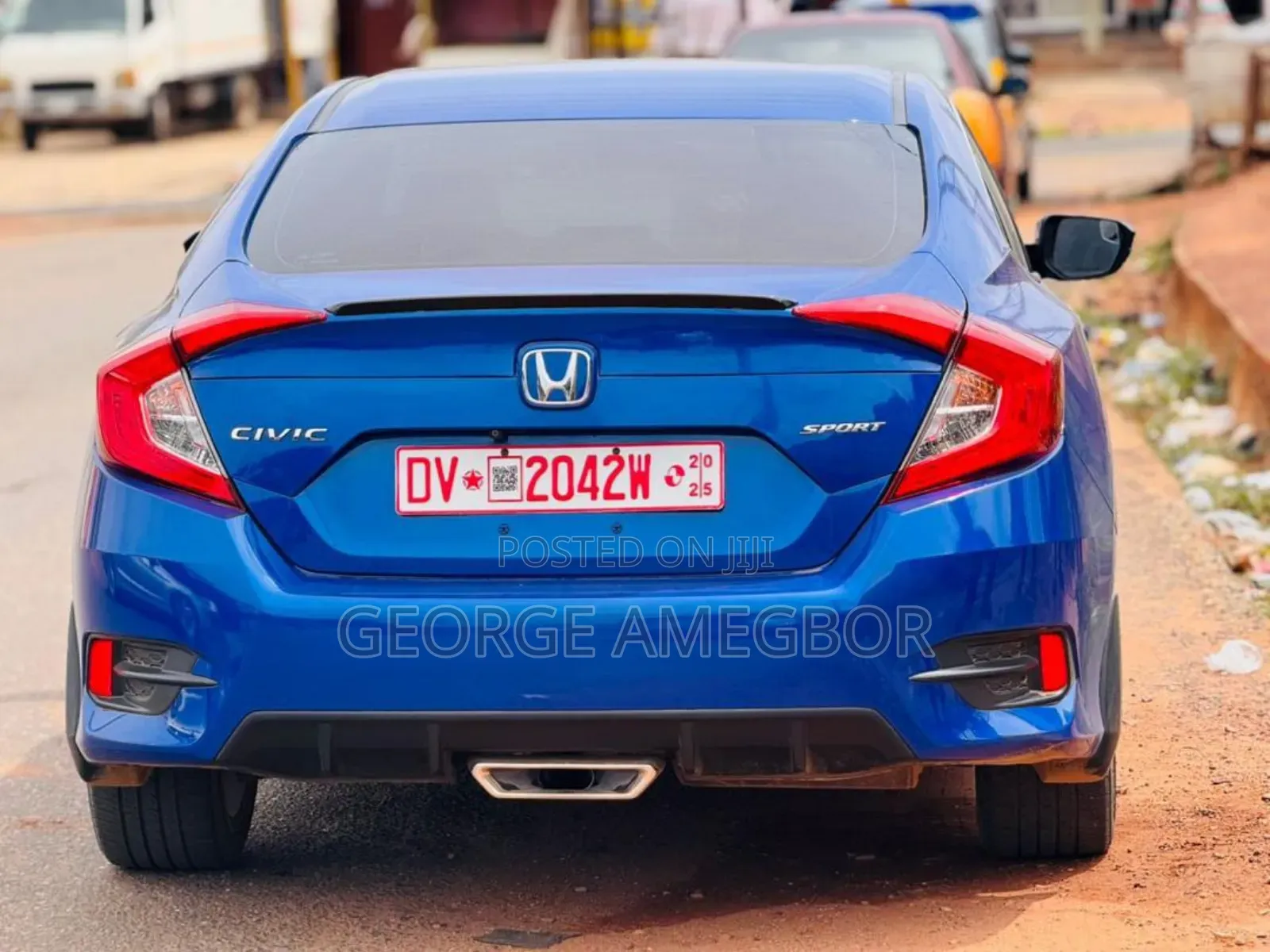 Honda Civic Sport Sedan 2020 Blue