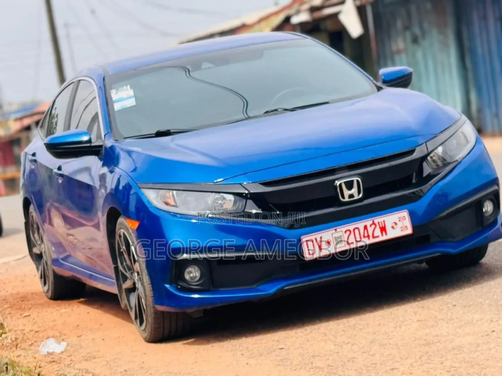 Honda Civic Sport Sedan 2020 Blue