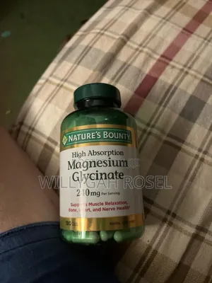 Nature's Bounty Magnesium Glycinate 180 Capsule