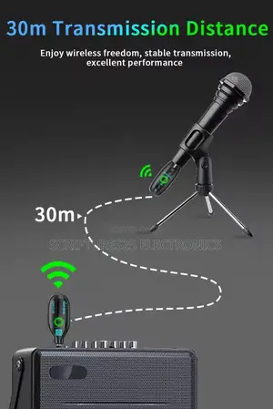 Wireless Microphone Jack – Hd Sound for Mixer, Mobile Pc Recording