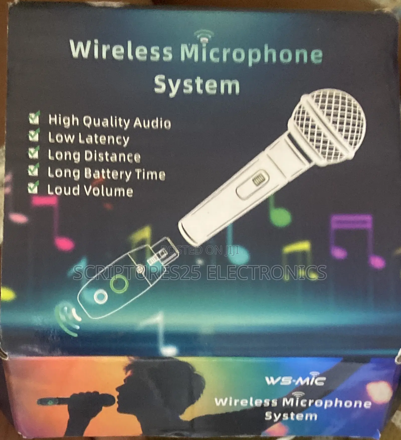 Wireless Microphone Jack – Hd Sound for Mixer, Mobile Pc Recording
