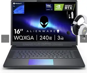 New Laptop Dell Alienware 16X Aurora 36GB Intel Core Ultra 9 SSD 1T