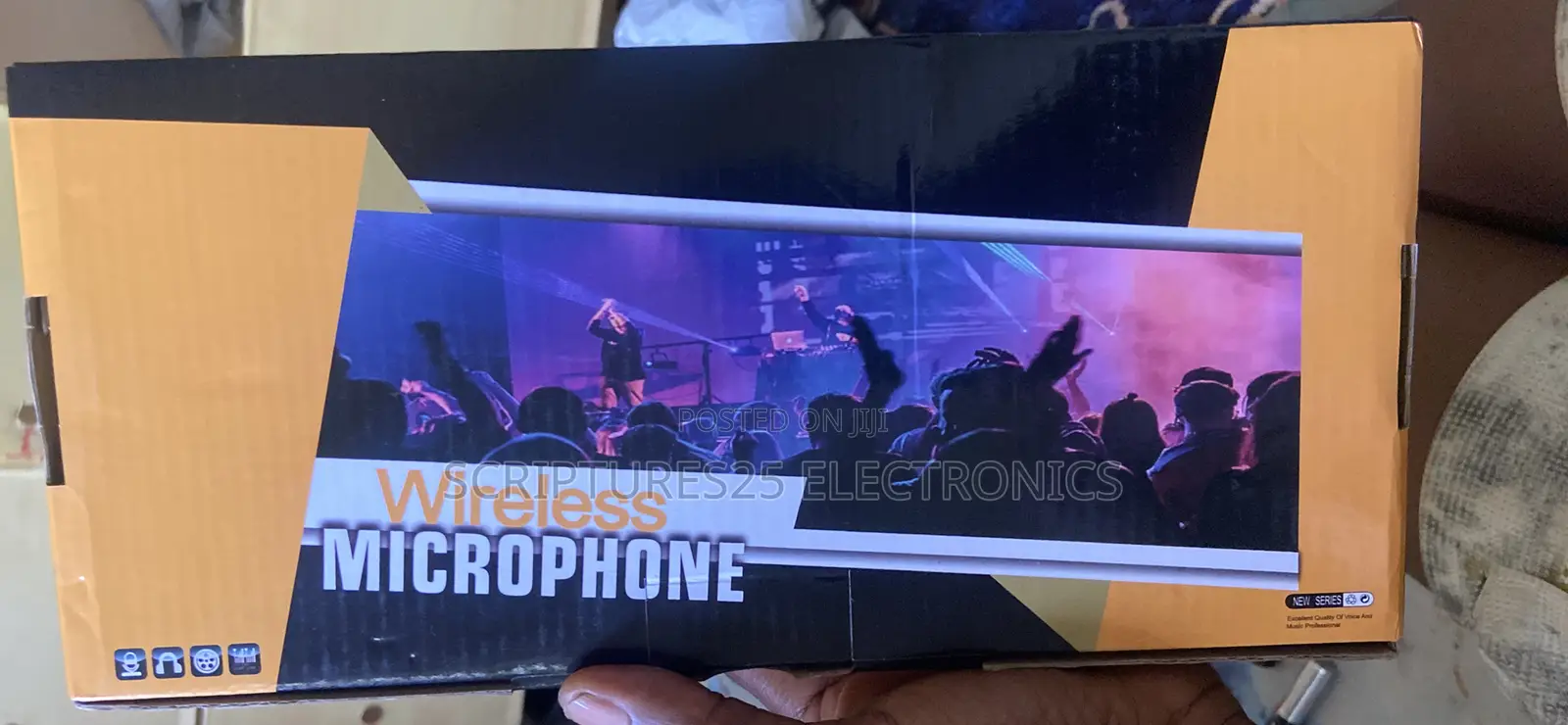 Uhf Wireless Head Mount Microphone 2 In 1