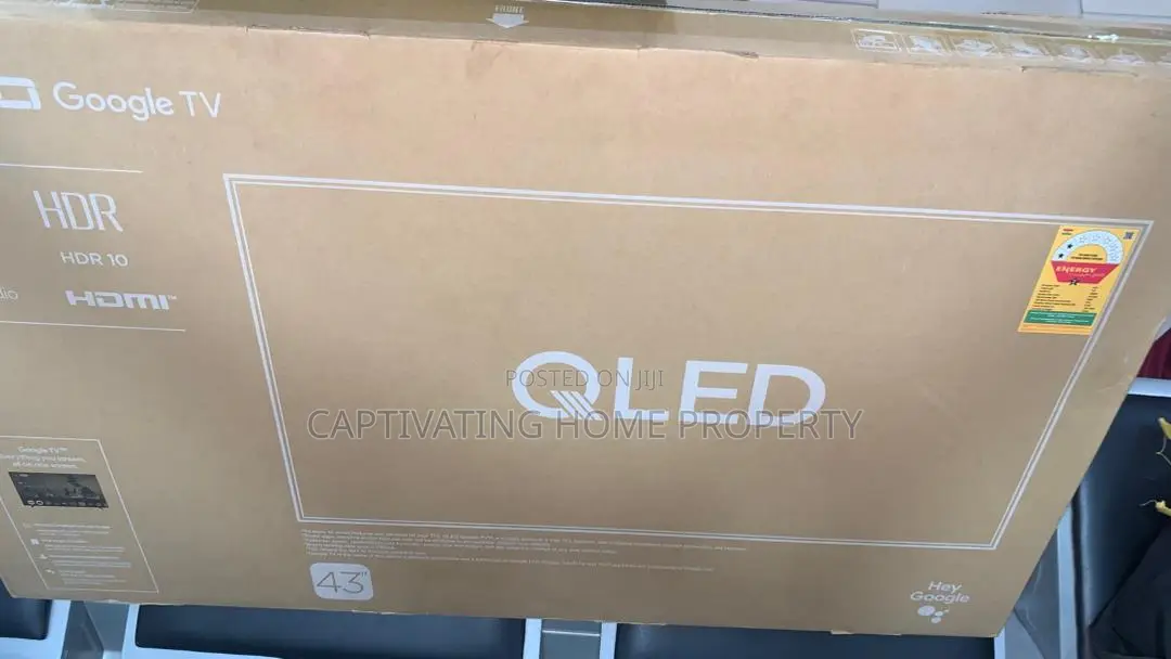 TCL Smart Tv (Qled 43") Netlix, Prime, Google, Bluetooth and More