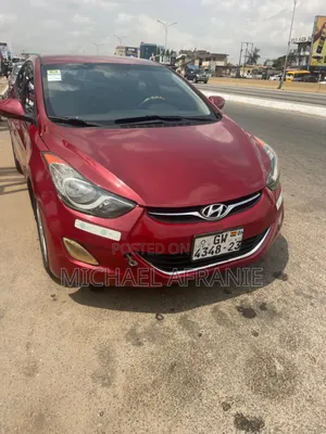 Hyundai Elantra SE 4dr Sedan (1.8L 4cyl 6A) 2014 Red
