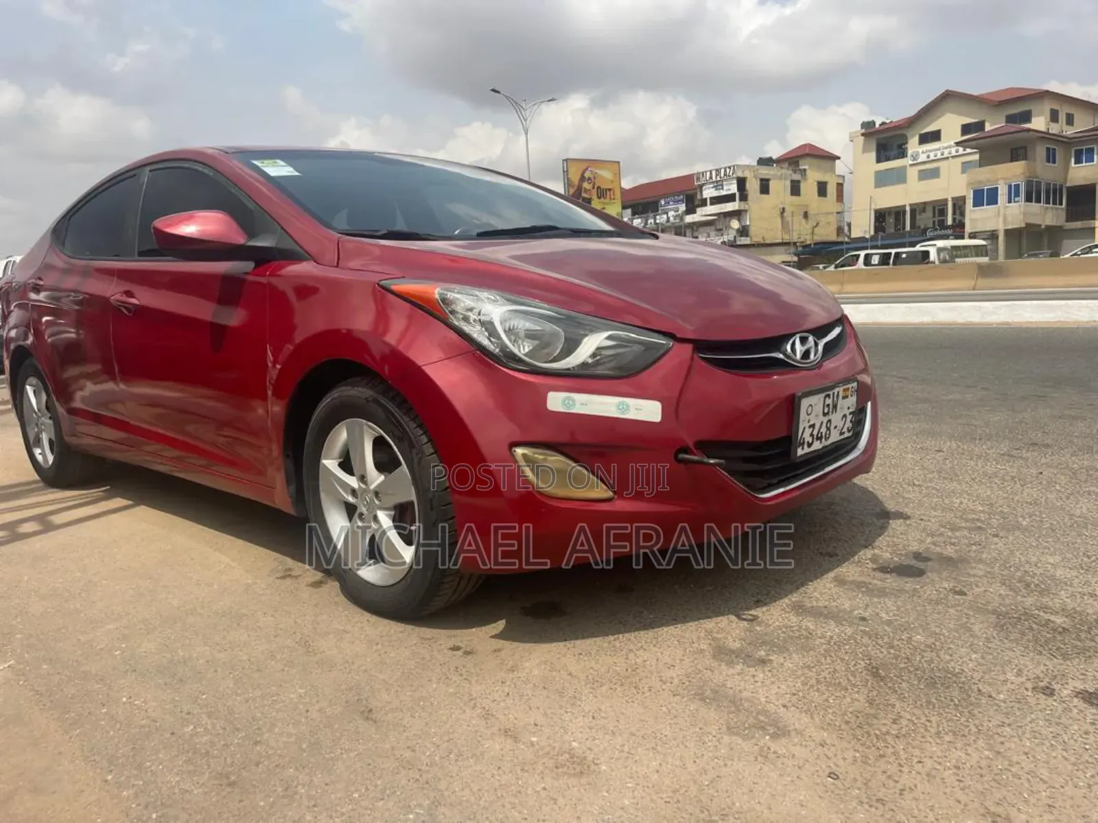 Hyundai Elantra SE 4dr Sedan (1.8L 4cyl 6A) 2014 Red
