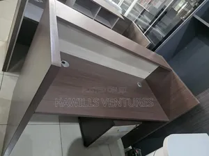 Wooden Office Reception Desk