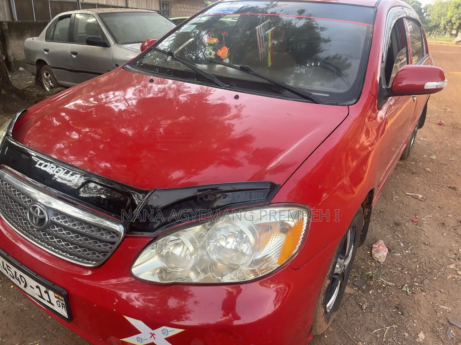 Toyota Corolla LE 2007 Red