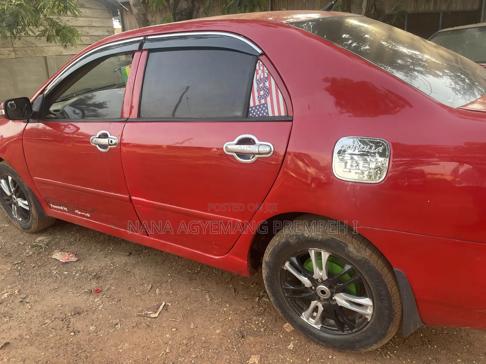 Toyota Corolla LE 2007 Red