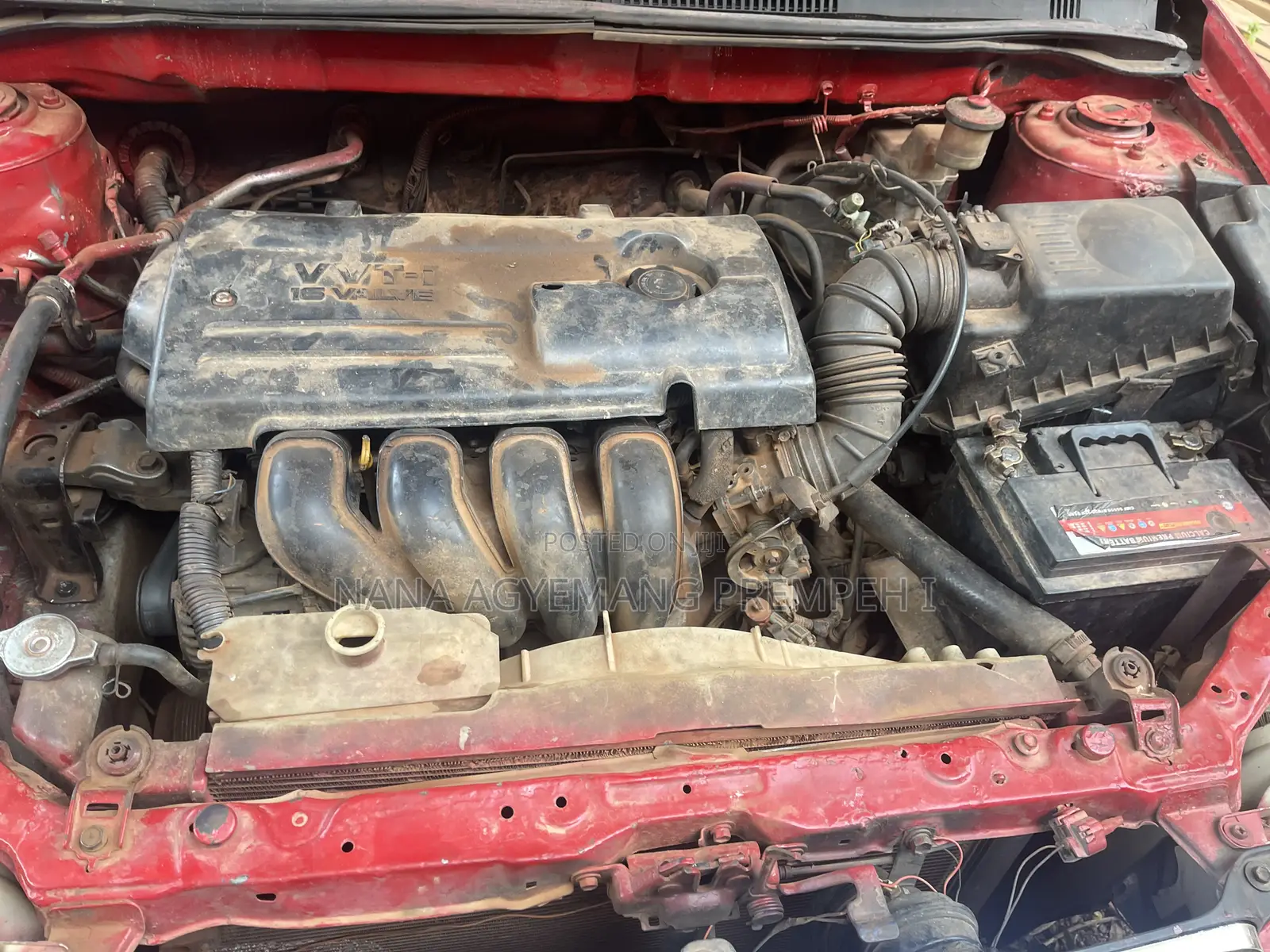 Toyota Corolla LE 2007 Red