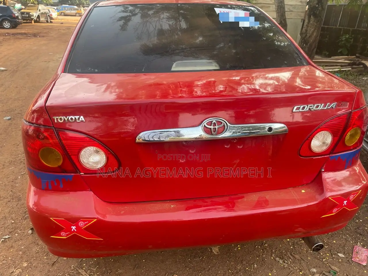 Toyota Corolla LE 2007 Red