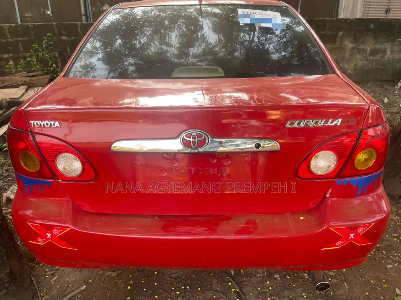 Toyota Corolla LE 2007 Red