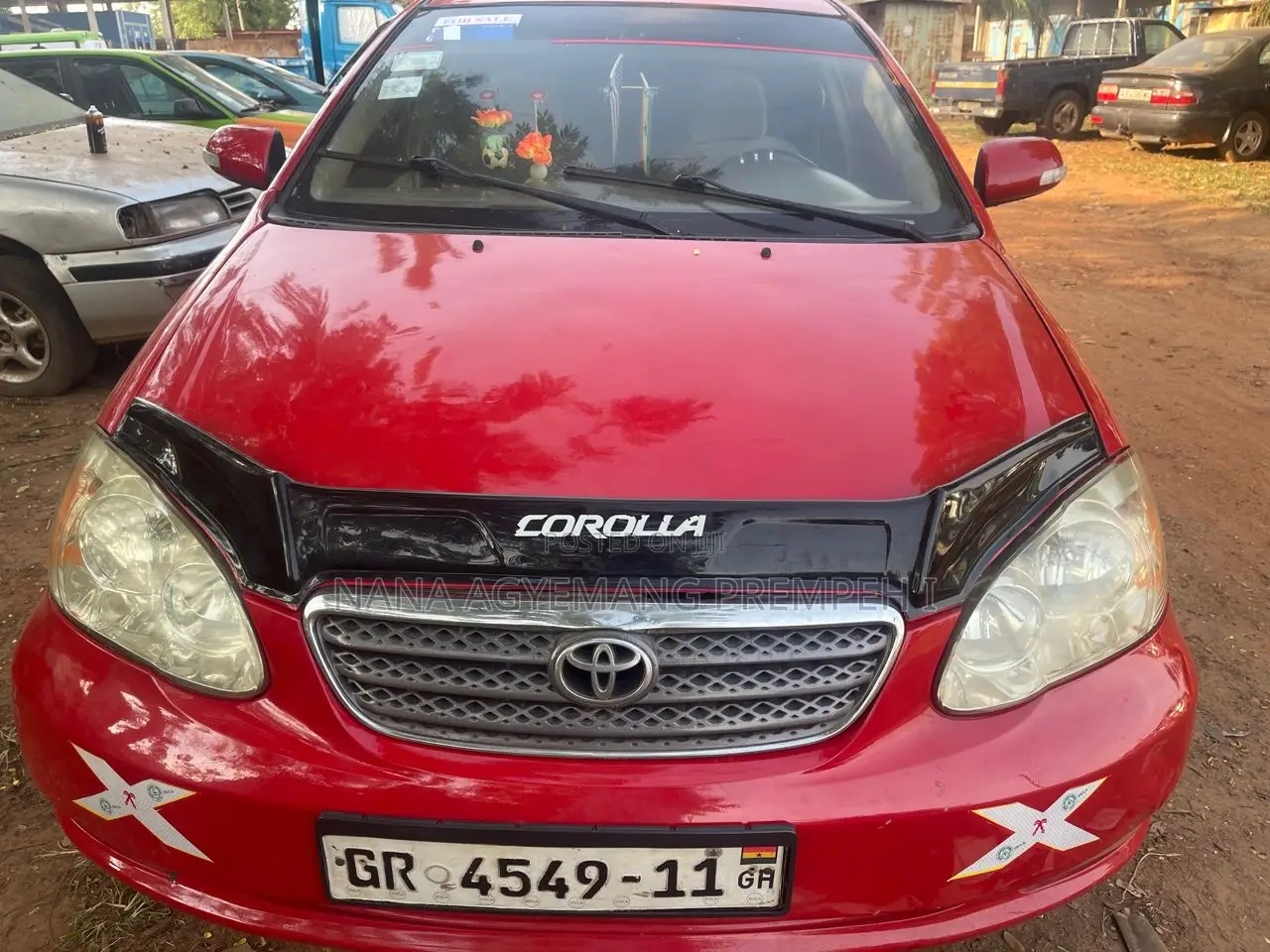 Toyota Corolla LE 2007 Red