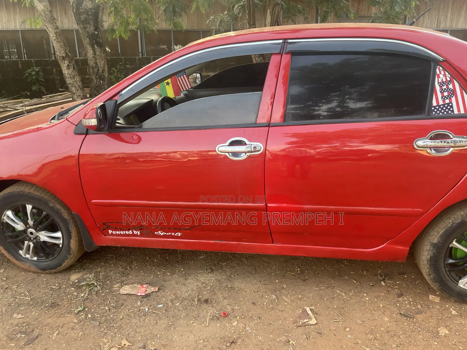 Toyota Corolla LE 2007 Red