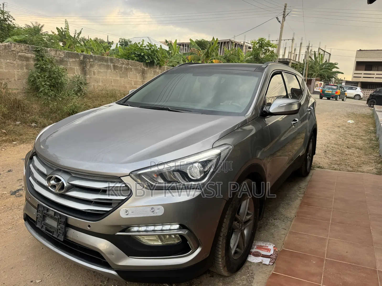 Hyundai Santa Fe Limited Ultimate AWD 2017 Gray