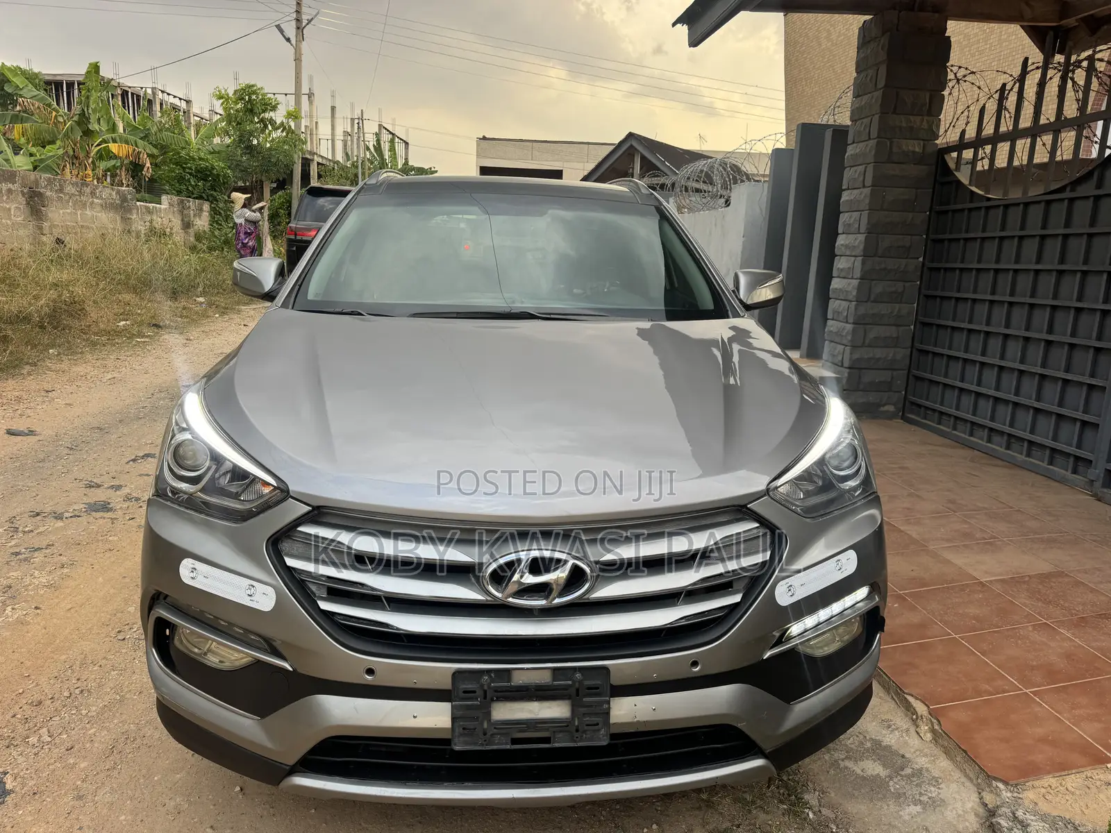 Hyundai Santa Fe Limited Ultimate AWD 2017 Gray