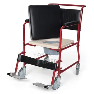 Commode Chair (With Wheels)
