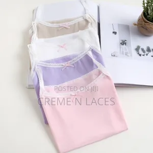 Cotton Vest Set for Girls - 3 Pieces