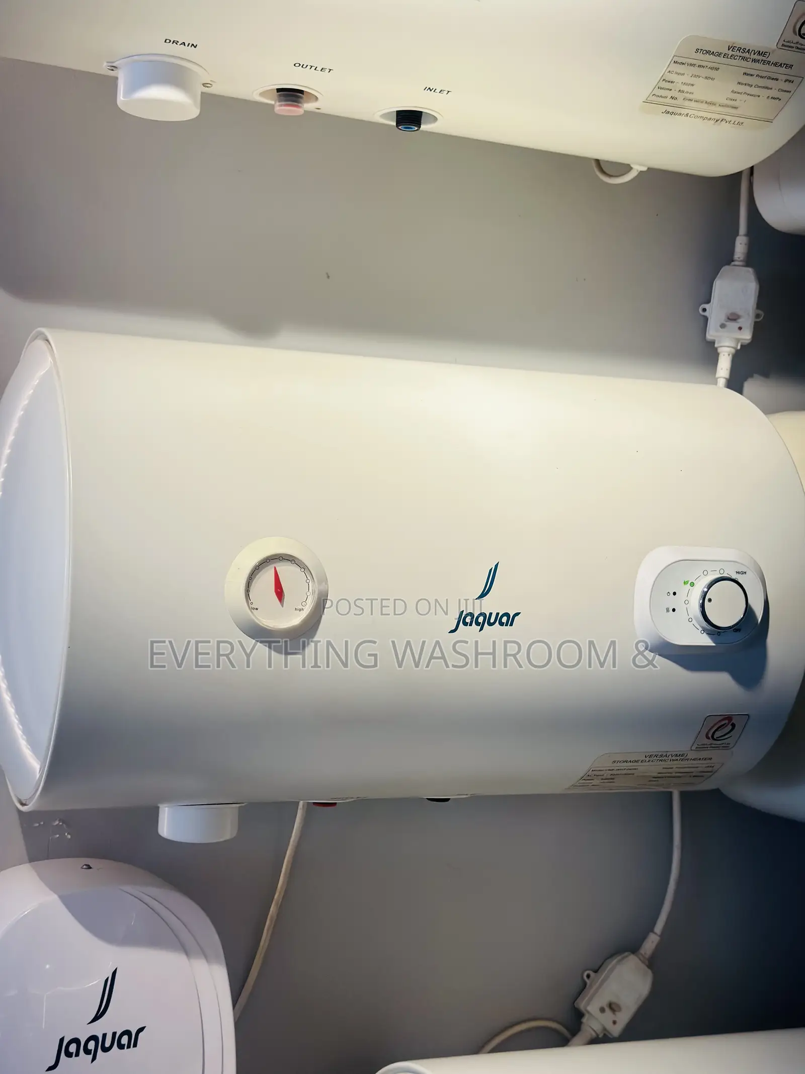 Jaguar Horizontal 30litres Water Heater_jaquar Premium 30litres Heater