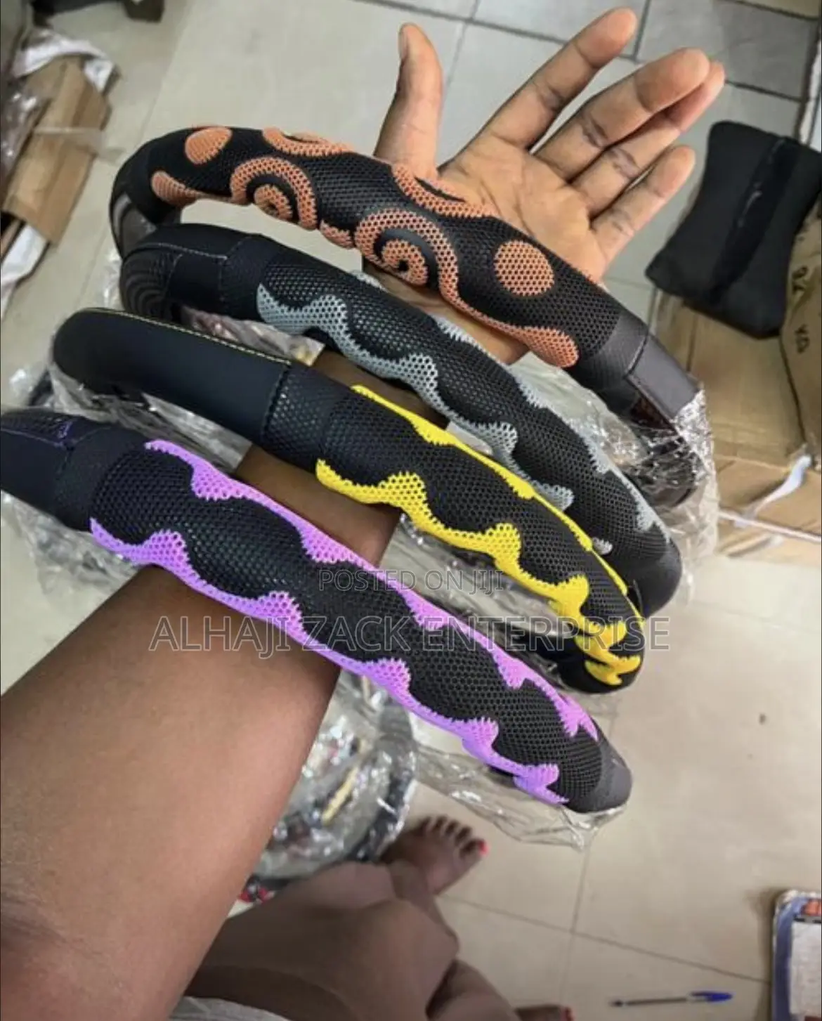 Universal Leather Steering Cover