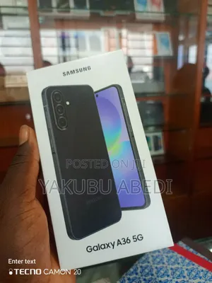 New Samsung Galaxy A36 128 GB Black