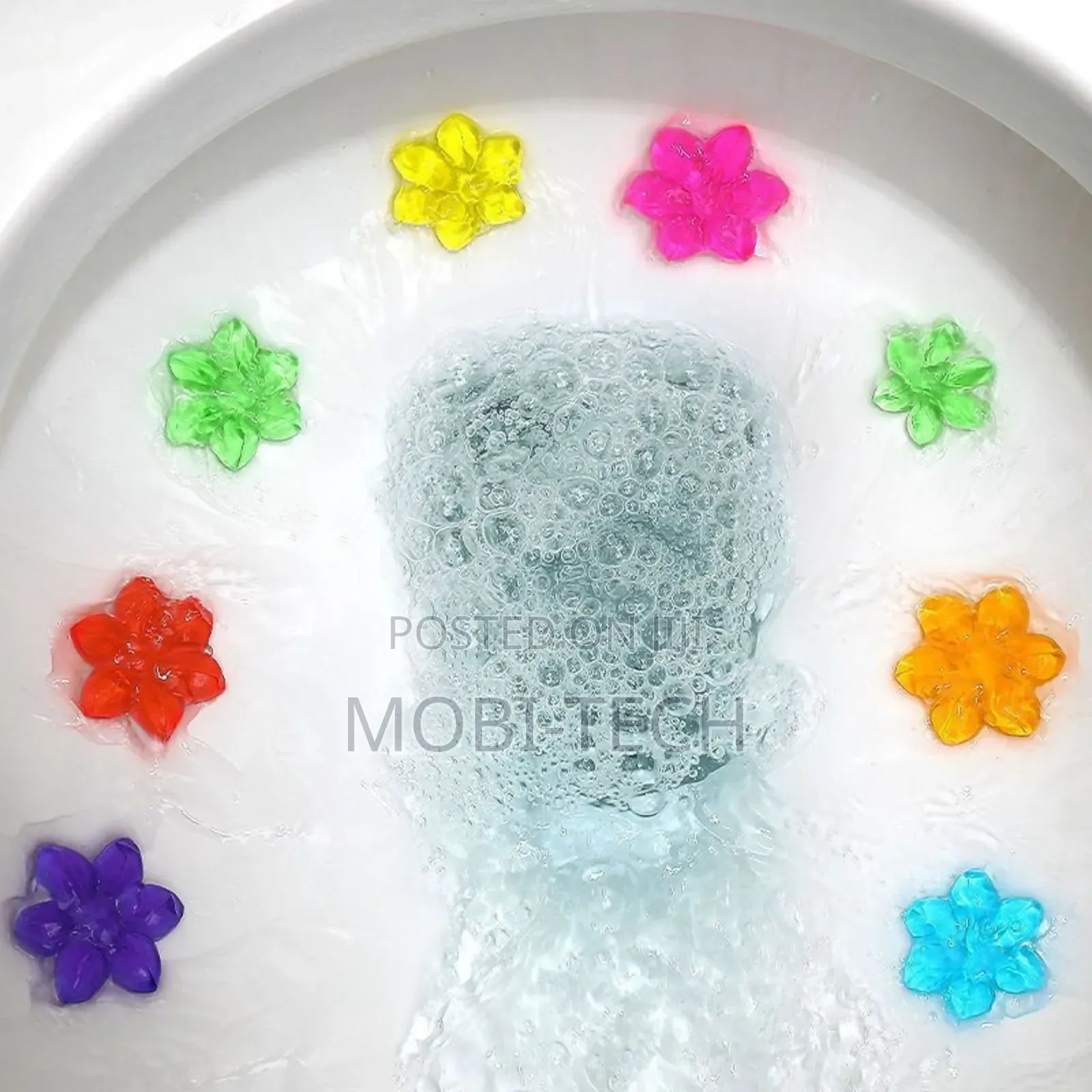 3 PCS Toilet Flower Stamp Gel.