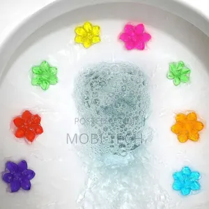 3 PCS Toilet Flower Stamp Gel.