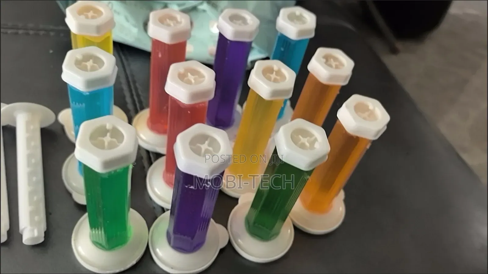 3 PCS Toilet Flower Stamp Gel.