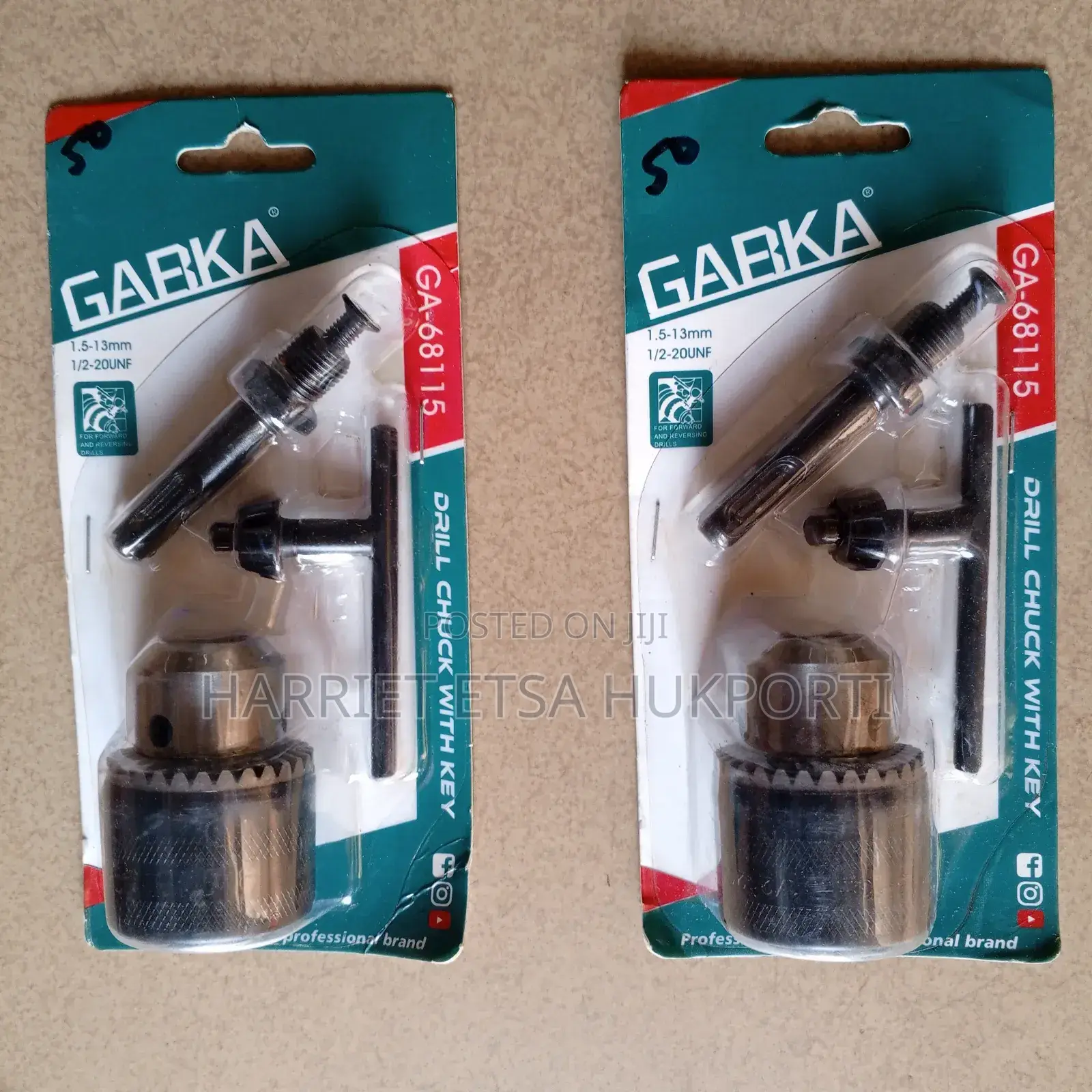 Brand New Sds Adapter Drill Chuck With Key 1.5-13mm,1/2 /20unf