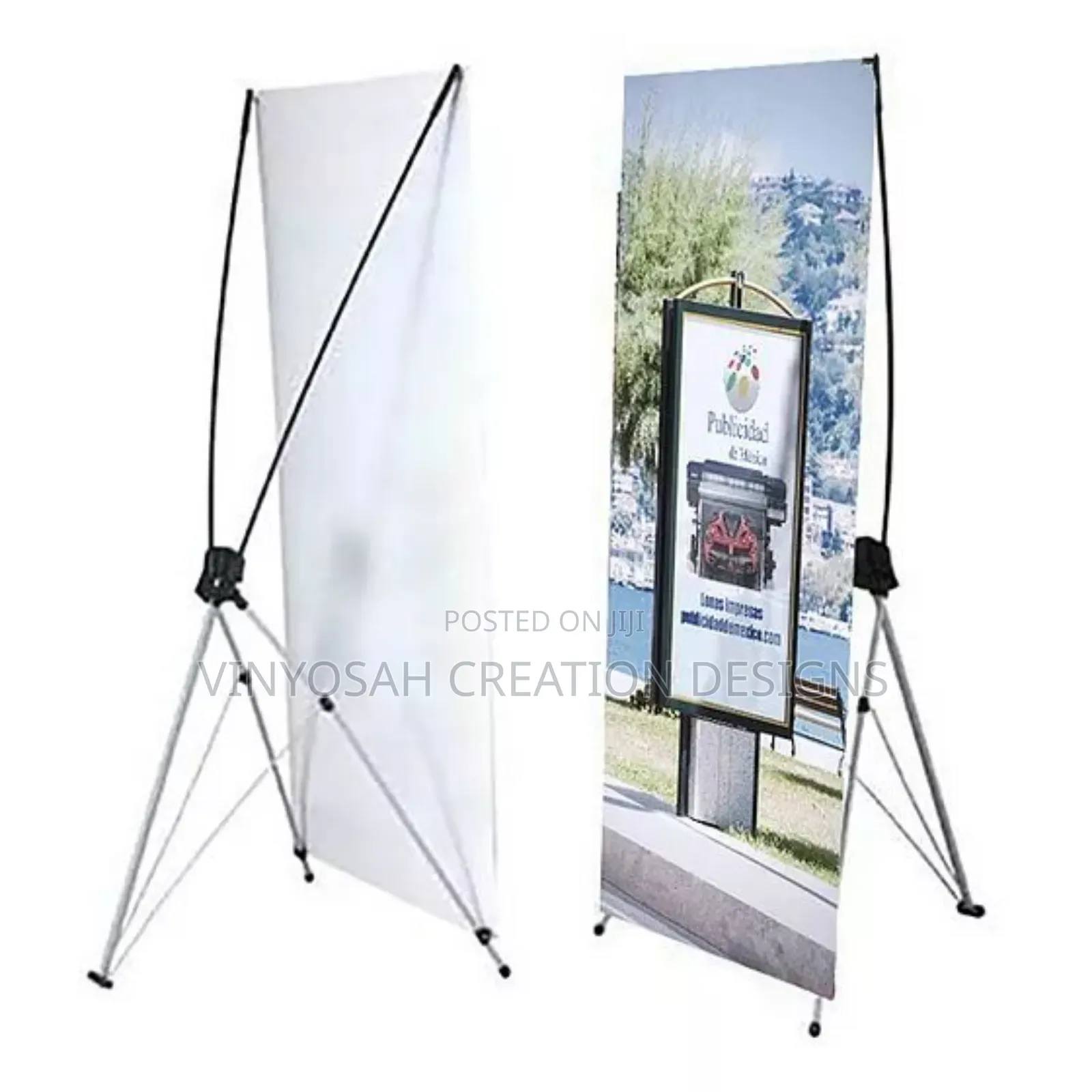 X Banner With Branding