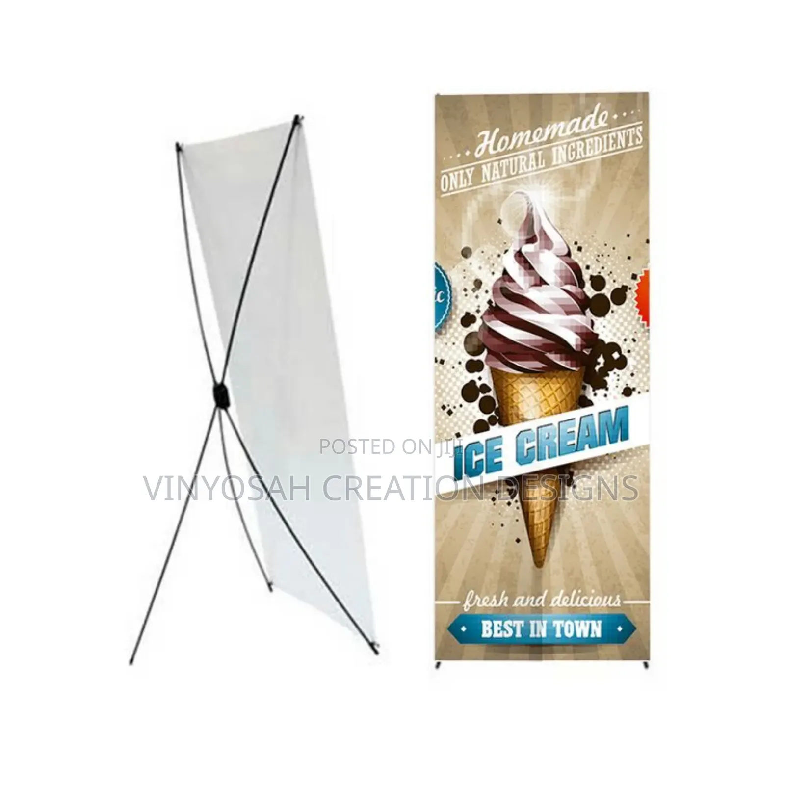 X Banner With Branding
