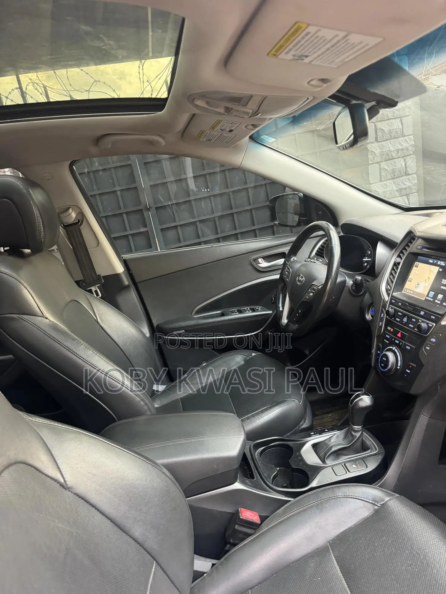 Hyundai Santa Fe Limited Ultimate AWD 2017 Gray