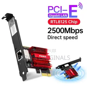 Fenvi 2.5g Gigabit Pcie Ethernet Card Rtl8125 2500mbps Rj45 Lan Nic