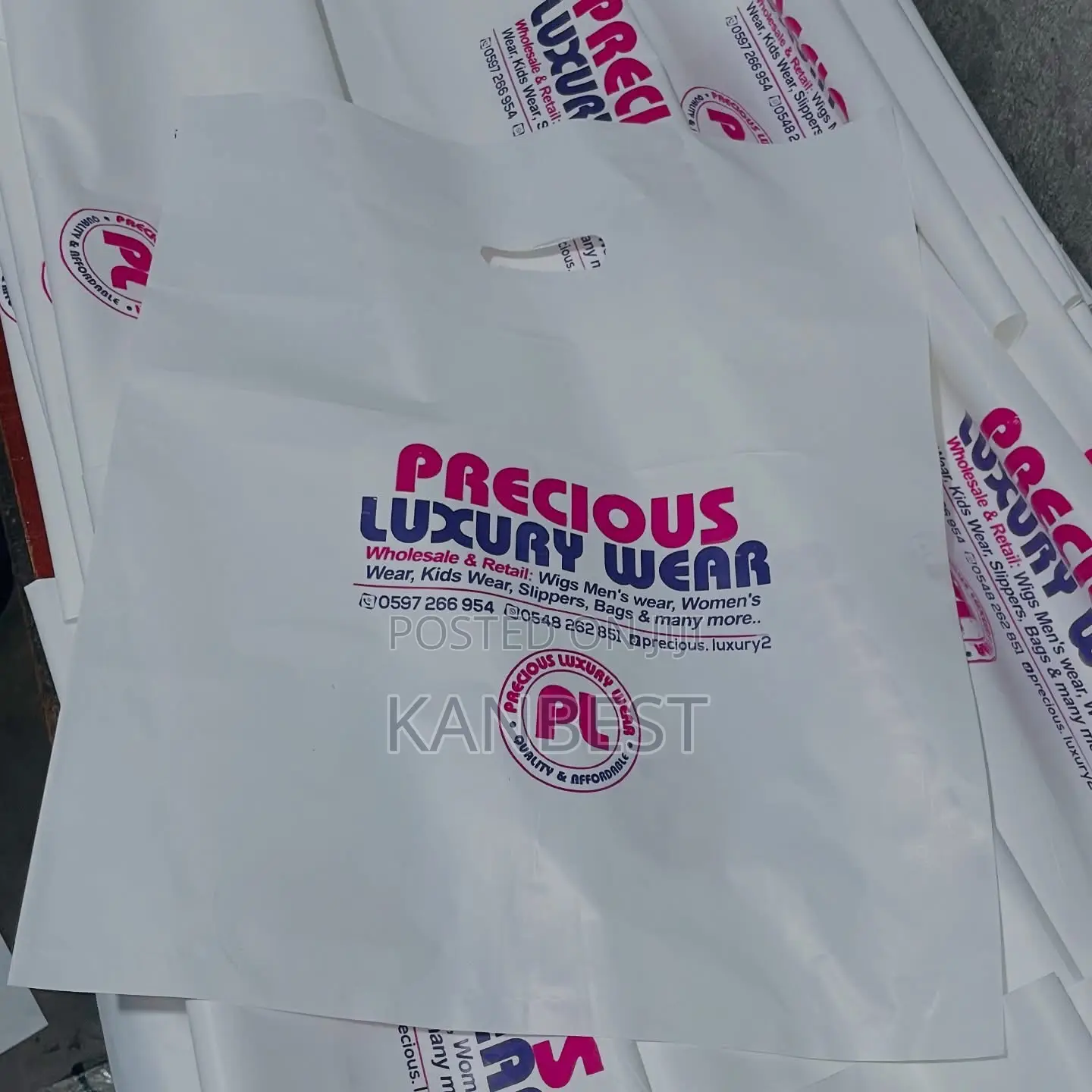 Poly Bag and Branding