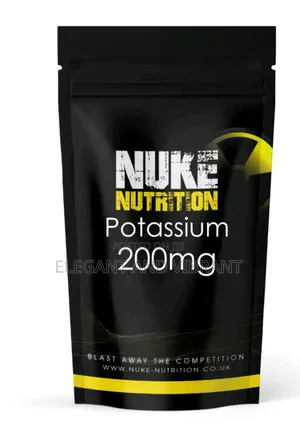 Potassium Tablets 200mg X 60 Healthy Blood Pressure Nerve & Muscular