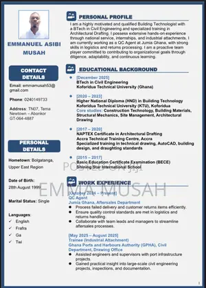 Logistics Transportation CV