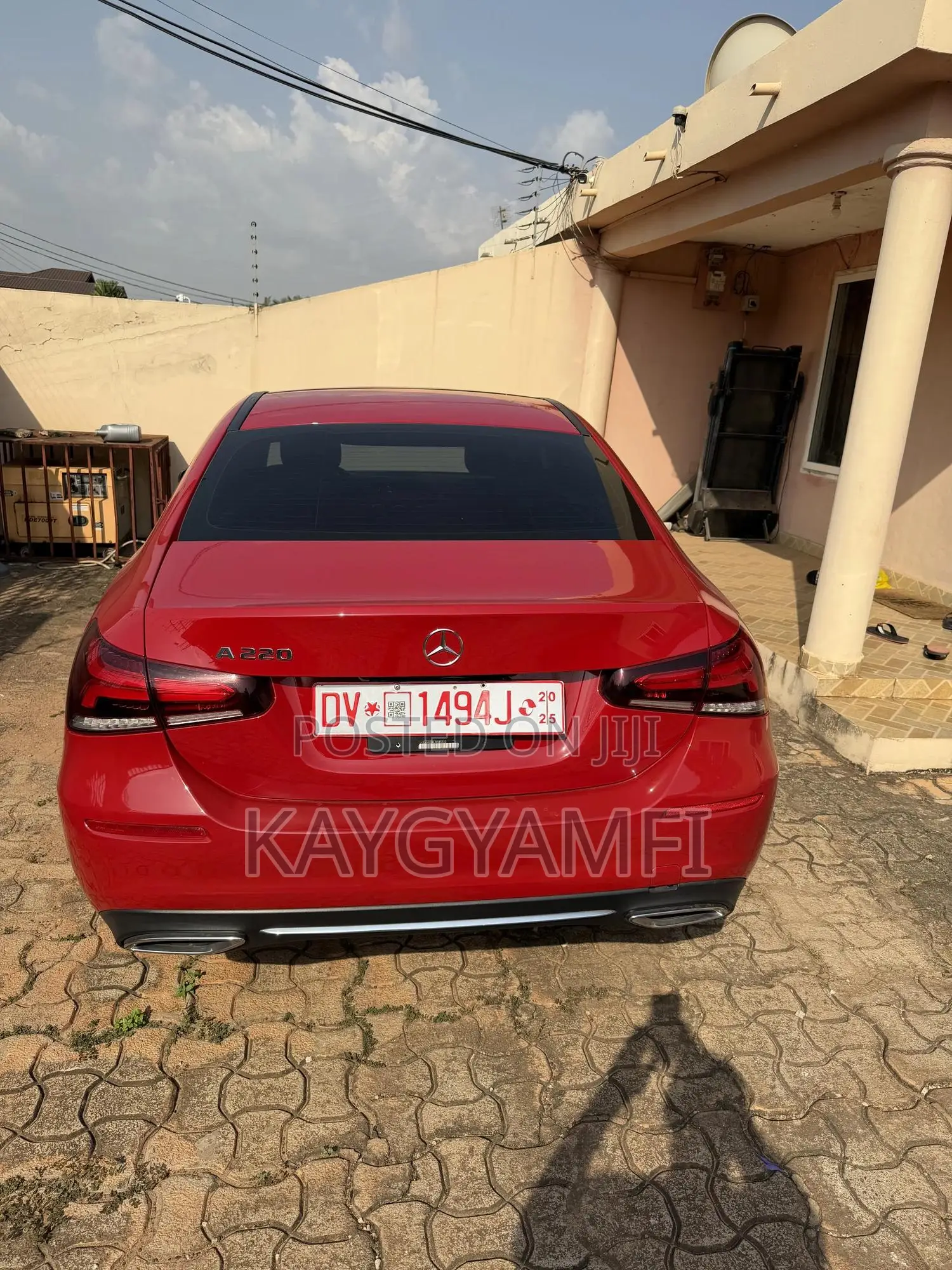 Mercedes-Benz A-Class Base A 220 AWD 4MATIC 2020 Red