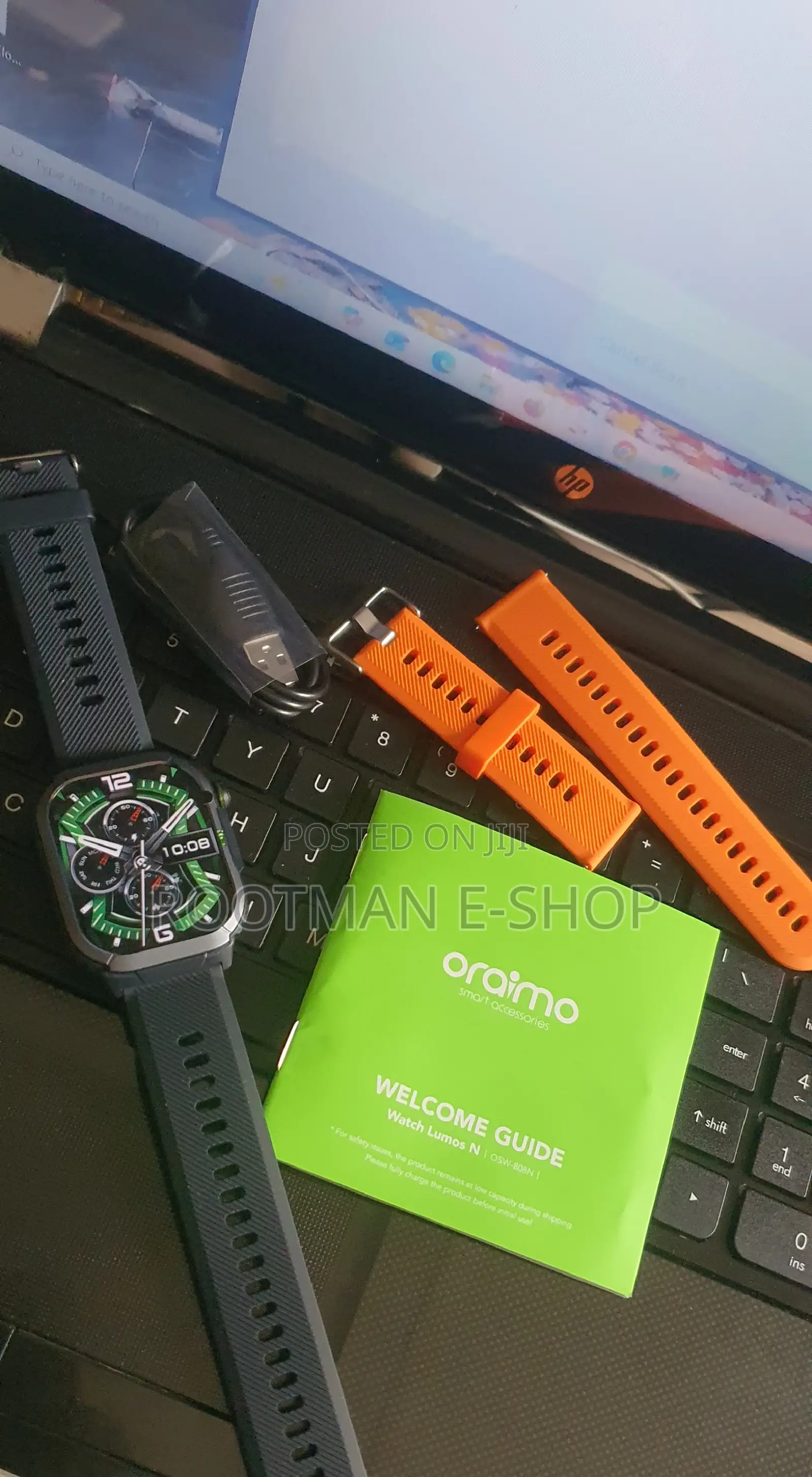 Oraimo Watch Lumos N (2 Straps _ Touch Light )