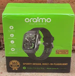 Oraimo Watch Lumos N (2 Straps _ Touch Light )