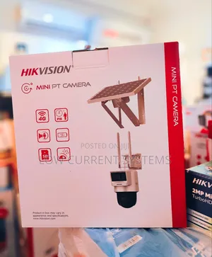 Hikvision 4mp Pt Solar Ip Camera 4g Sim Card Lte Mic Cctv Ip