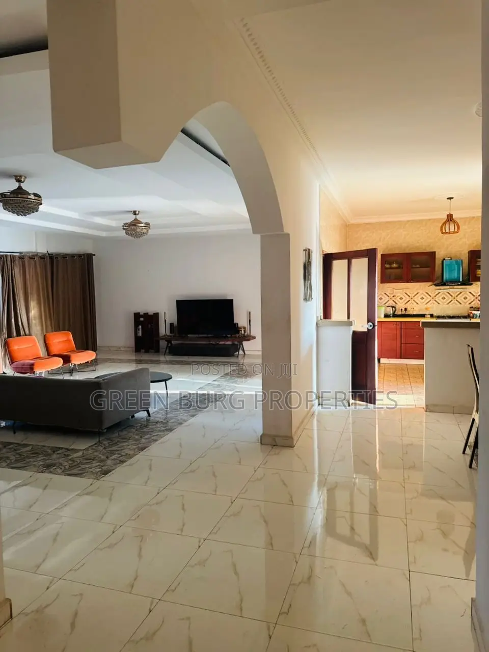 3bdrm Apartment in Green, East Legon for rent