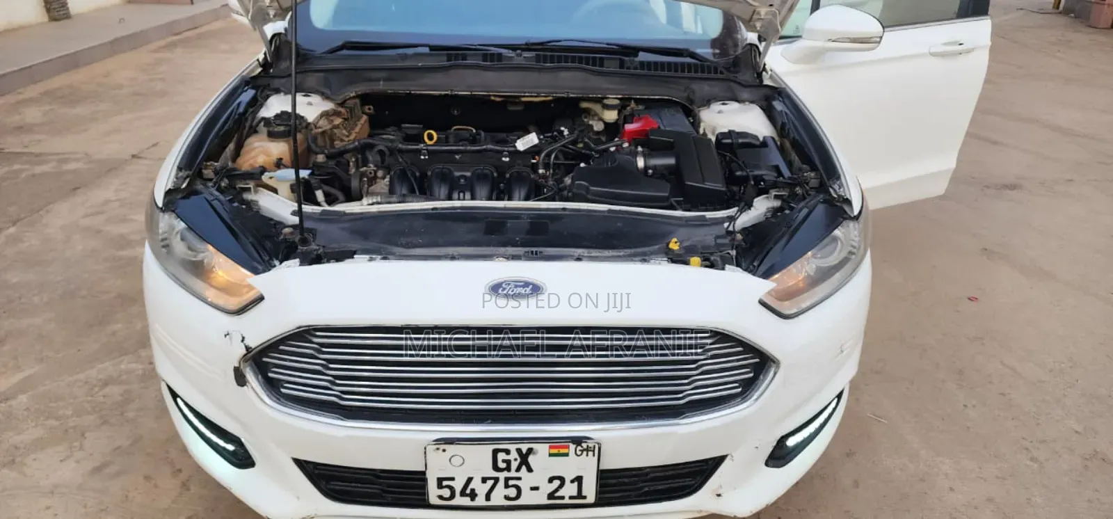 Ford Fusion SE 4dr Sedan (2.5L 4cyl 6A) 2014 White