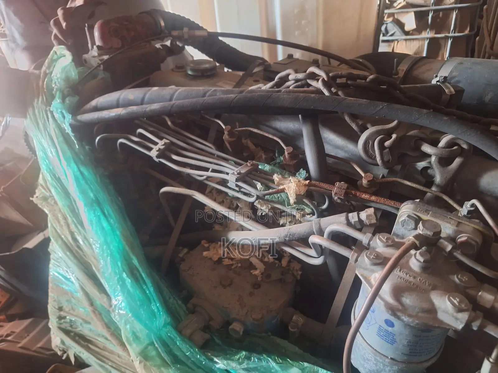 Perkins Diesel Engine. 6 Cylinder