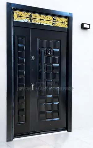 Fanlight Security Door, Full Metal, Waterproof, One and a Half, Single