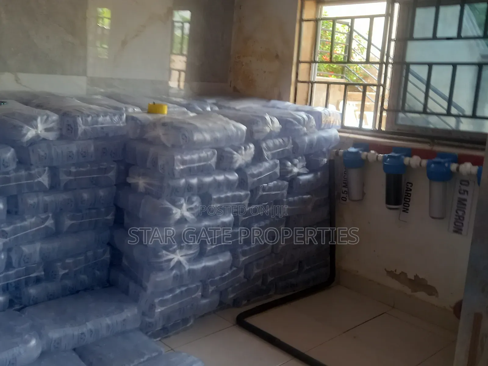 Sachet / Pure Water Company ( With 4 Bedrooms House Included) For Sale